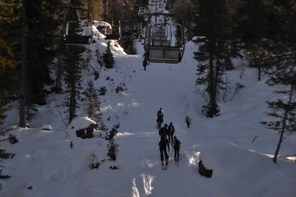 Ciaspolata, Lago di Misurina, Veneto