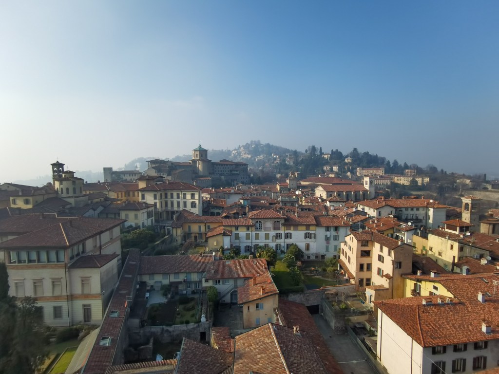 Vista Panoramica di Bergamo